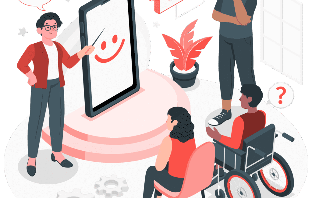 Infographic showing top free Accessibility testing tools, including Axe DevTools, Lighthouse, WAVE, Color Contrast Analyzer, and Accessibility Insights.